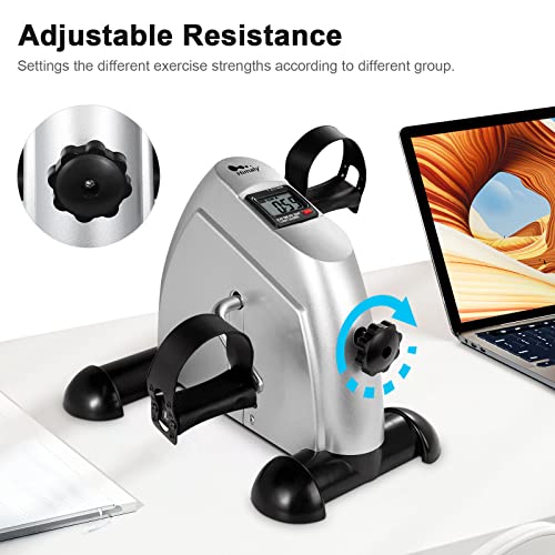 Under Desk Bike Pedal Exerciser with LCD Screen A782350