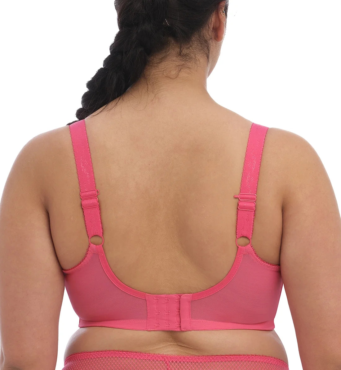 Plunge Underwire Bra with Stretch Lace, 34HH B222