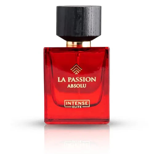 Intense Elite La Passion For Men EDP, Eau de Parfum Men 100ML (3.4Oz), Men's Fragnances,Warming & Long-lasting Perfume for Men, Perfumes Para Hombres,  Mens Cologne, Musk & Amber Perfumes for Men.