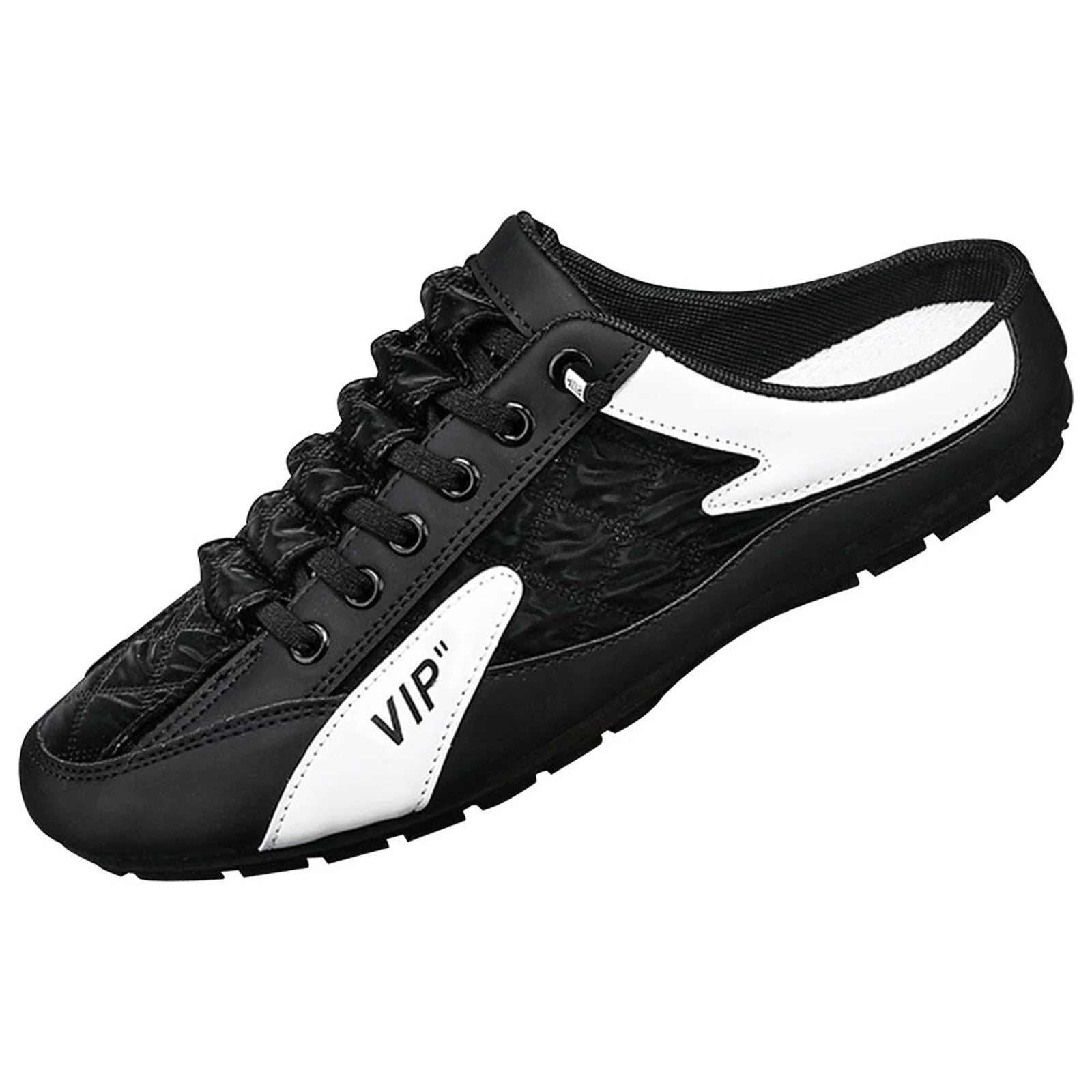 Men Slip-On Mule Sneakers Lightweight Casual Loafers Q264