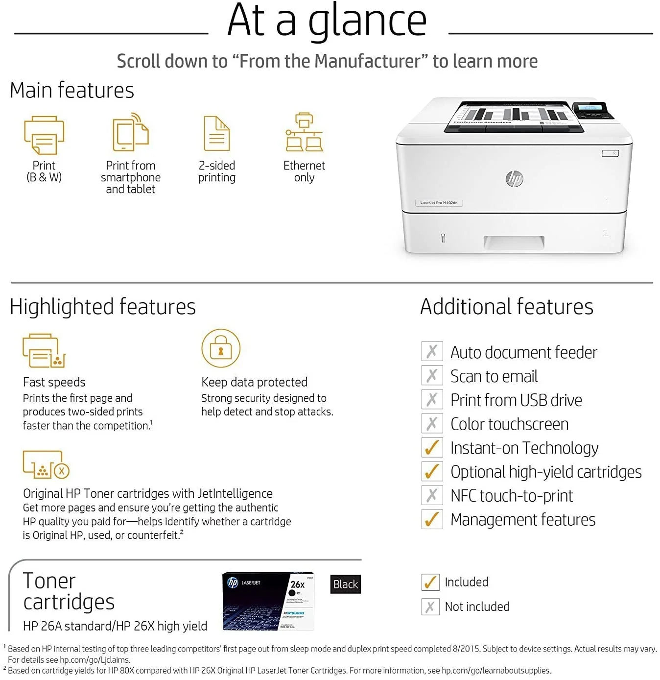 Laser Printer with Ethernet and Double-Sided Printing O80512