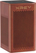 XREY Air Purifiers For Home Large Room Up to 1000 Sq Ft Coverage Wooden Air Purifiers For Bedroom, H13 True Hepa Filter Remove 99.97% of Pet Dander, Wildfire Smoke, Dust, Ultra-Quiet (Walnut)
