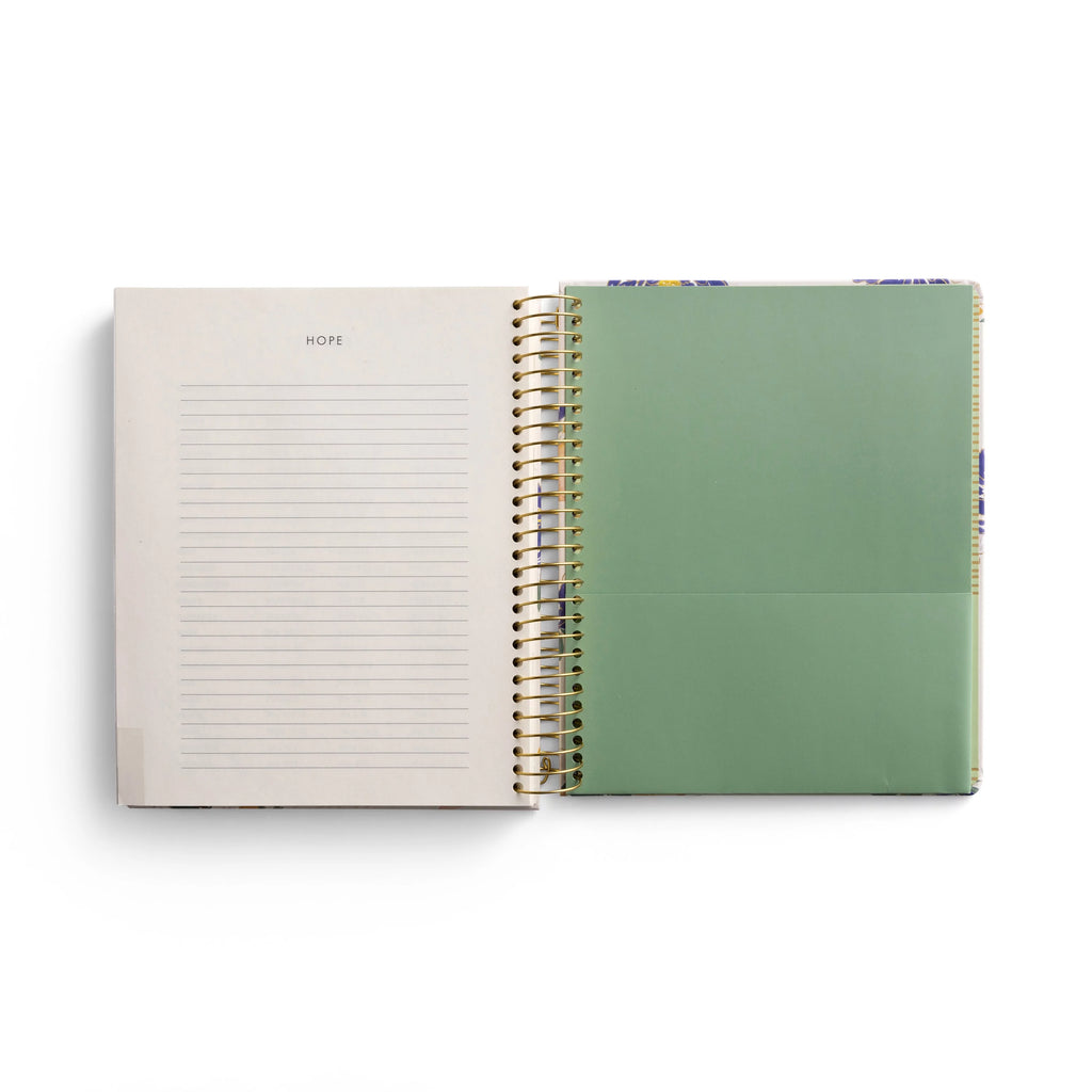 18 Month Floral Devotional Planner, Spiral Bound S28958