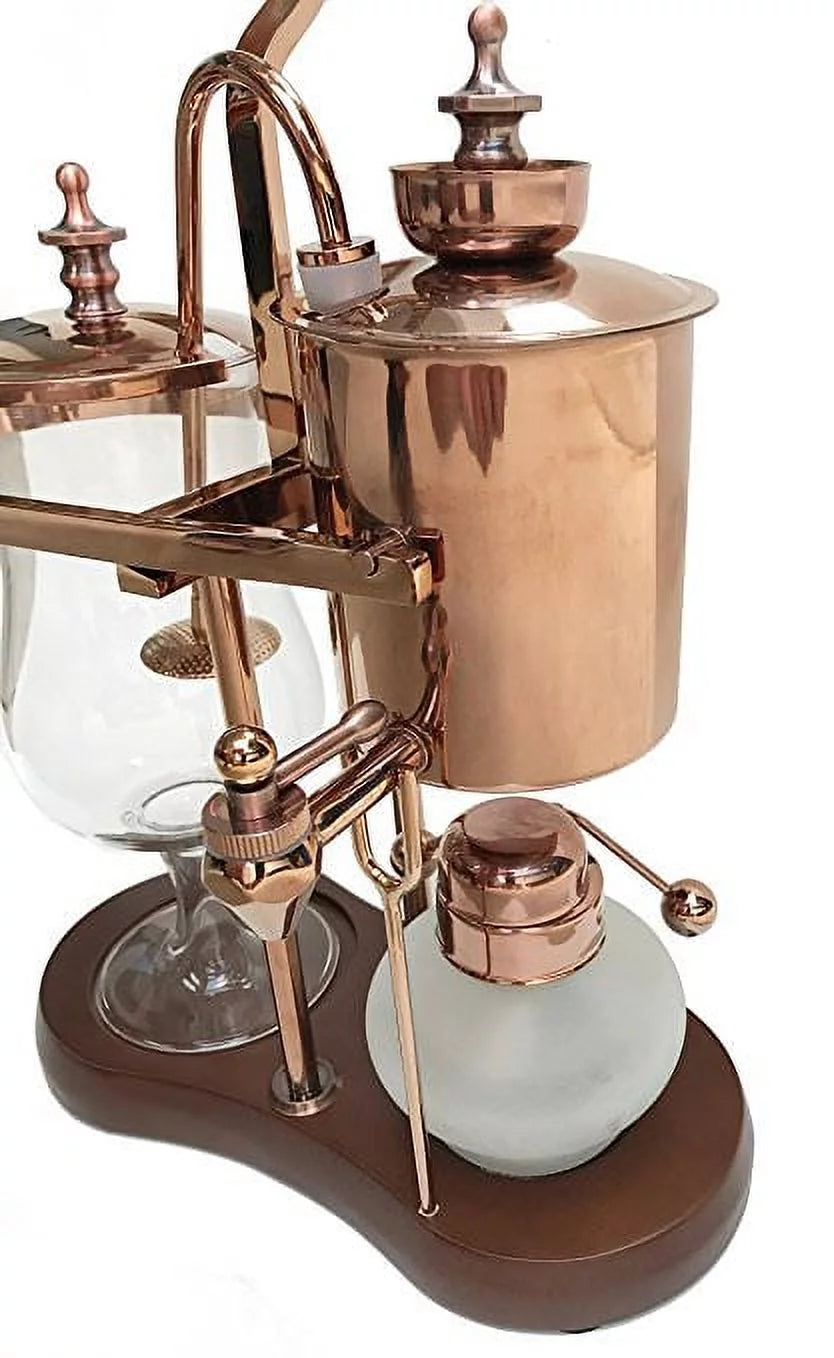 Belgian Balance Syphon Coffee Maker, Copper Color C74023