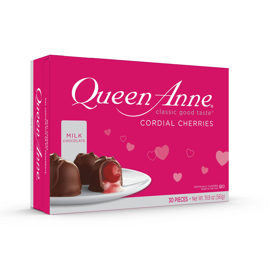 Milk Chocolate Cordial Cherries, 19.8 oz Box, 30 Pieces R170279