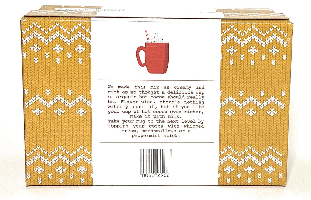 Organic Hot Cocoa Mix 10 Oz Box, 10 Envelopes, Pack of 2 U232