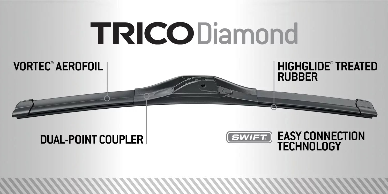 Windshield Wiper Blades 2 Pack, 26" and 14" J581