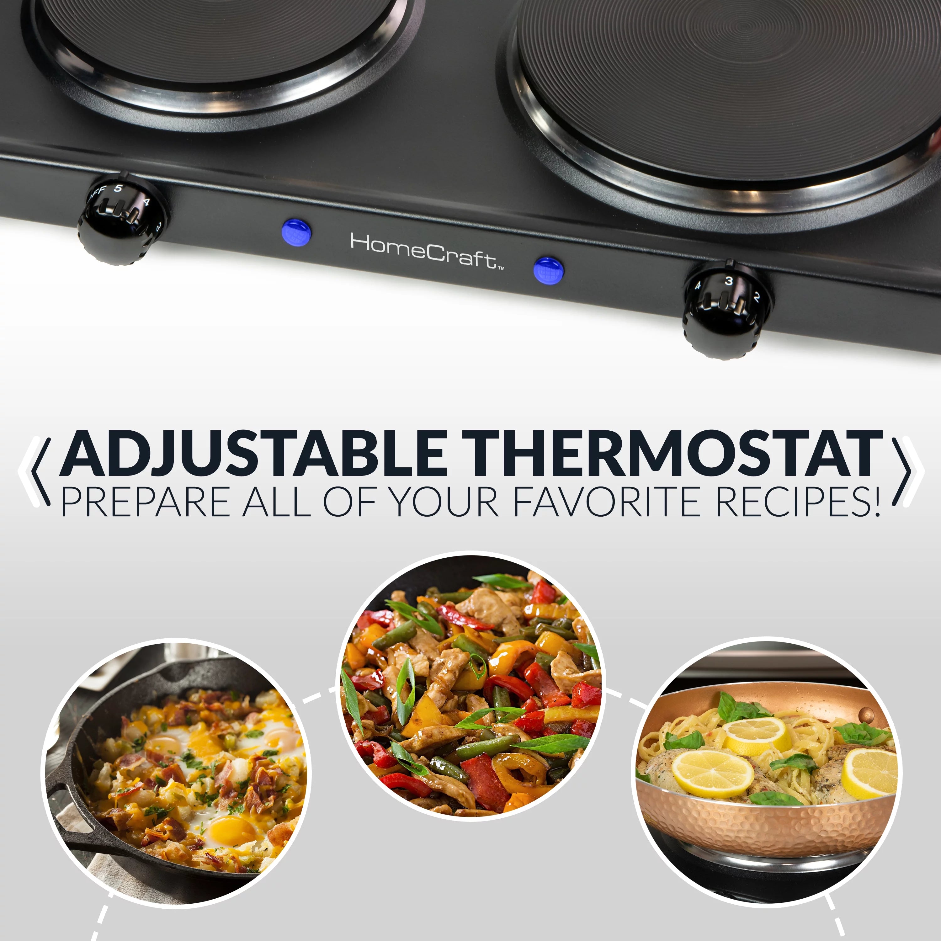 Double Burner Hot Plate Q18121