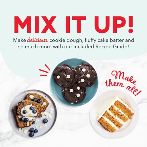 Stand Mixer with 3 Quart Stainless Steel Bowl, 6 Speeds T41155