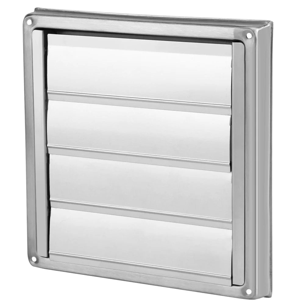 Dryer Vent Cover 100mm Stainless Steel Wall Vent with Flaps Z1509