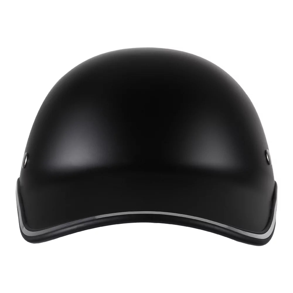 Motorcycle Half Helmet with Adjustable Strap P1038