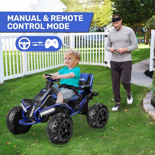 24V 4x4 Ride On Toy for Big Kids, 4x200W Motors, 5MPH, Parent Remote, Wide Seat, Green X884766