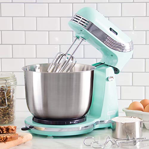 Stand Mixer with 3 Quart Stainless Steel Bowl, 6 Speeds T41155