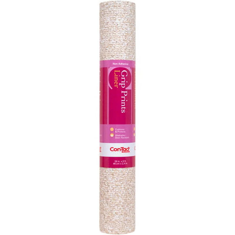 Non-Adhesive Shelf Liner, Beige Granite, 4 Roll Pack Z2447