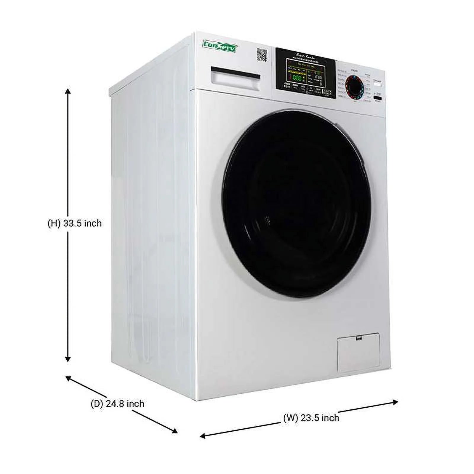Compact 18 lbs Combo Washer Dryer 1400 RPM J7941