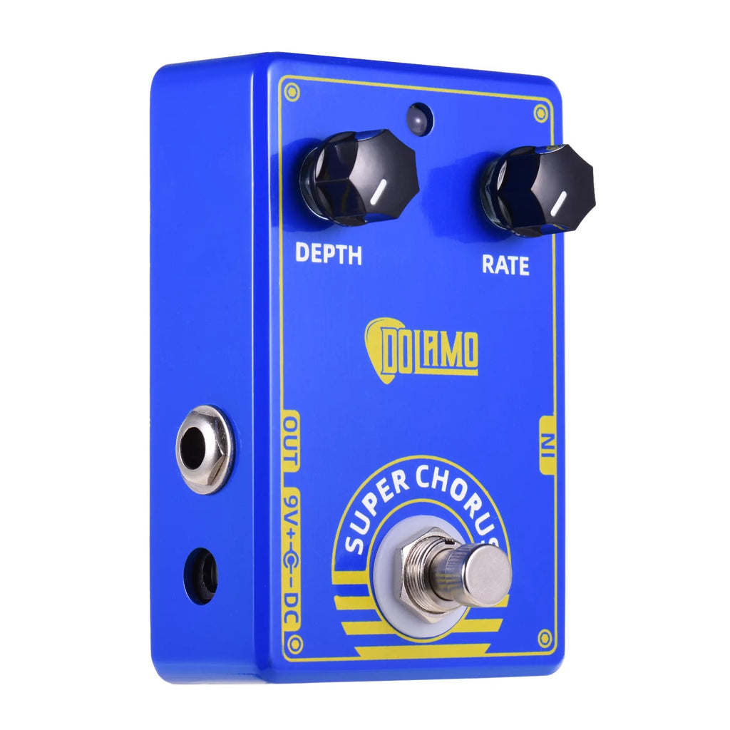 Dolamo D-3 Super Chorus Pedal, True Bypass, Electric Guitar Must-Have