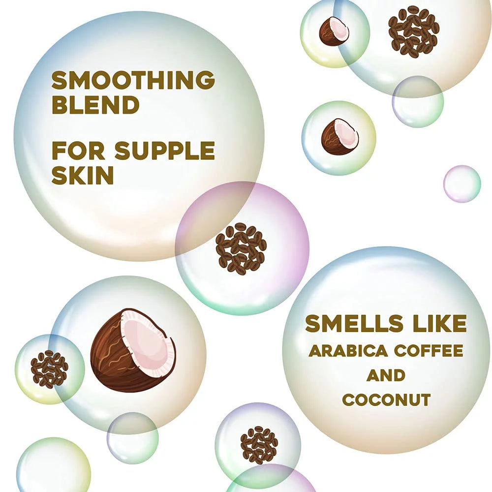 Coconut Coffee Body Scrub & Wash, 5 Pack J76781
