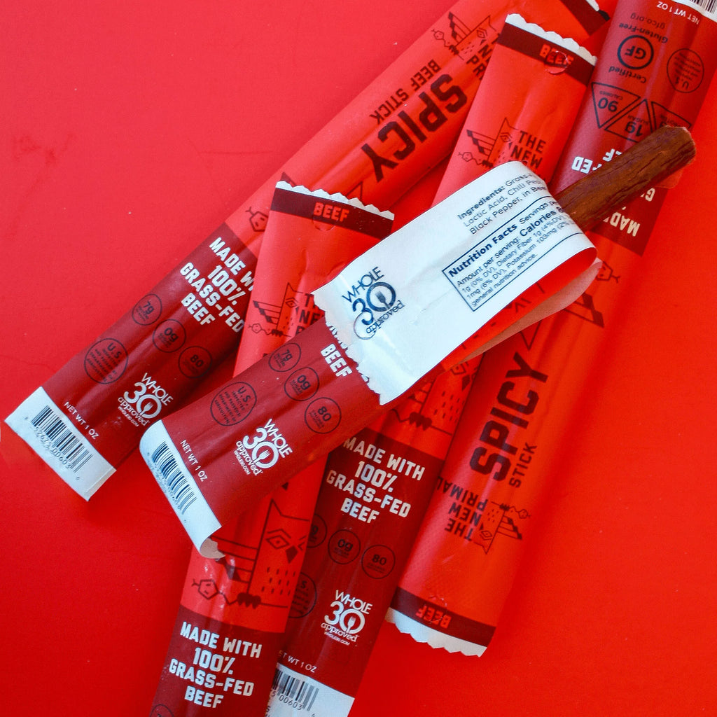 Spicy Beef Meat Sticks, Grass-Fed, Zero Sugar H270