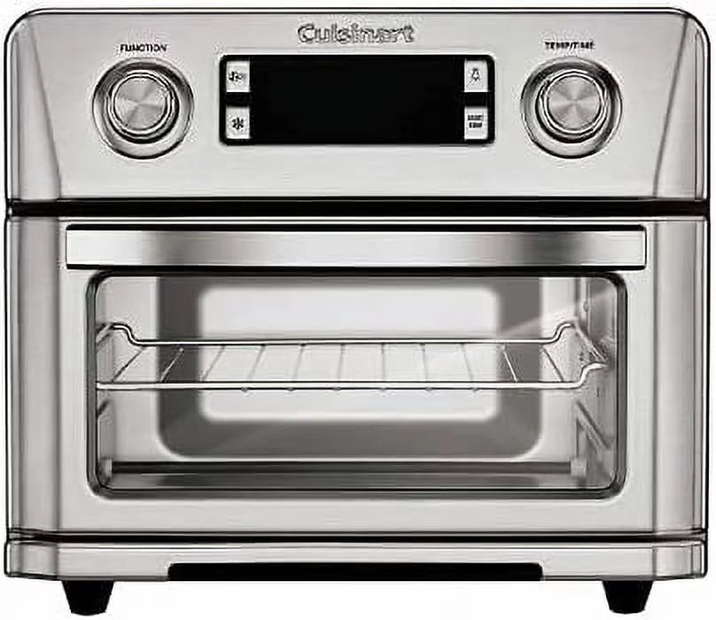 Open Box Cuisinart Digital Model Airfryer Toaster Oven 0.6 cu ft CTOA-130PC2 - Silver