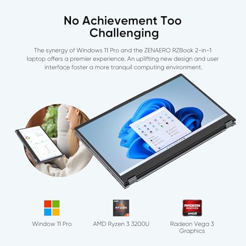 15.6" 2-in-1 Laptop, 16GB RAM 512GB SSD, Touchscreen, Windows 11 Pro O30485