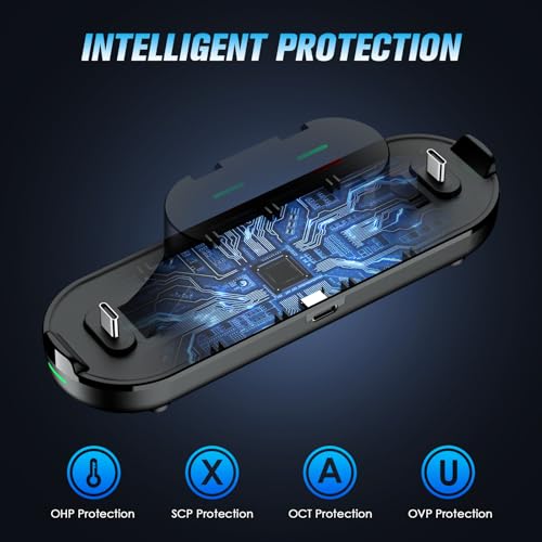 2 Pack Wireless Switch Controllers with Motion Sensor and Vibration L2482