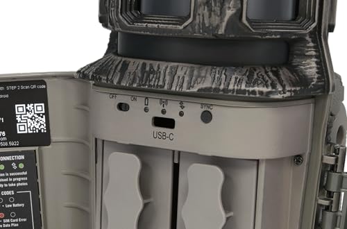 Hunting Cellular Trail Camera 36MP 1080P HD Video 360-Degree View B10817