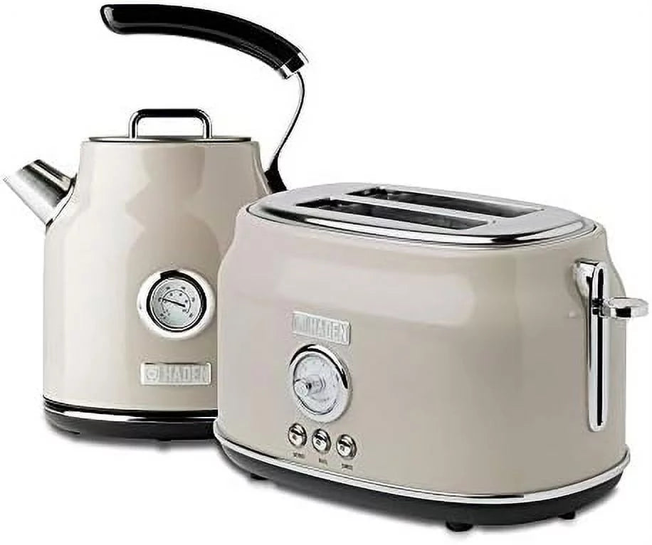 Stainless Steel 2 Slice Toaster & 1.7 Liter Electric Kettle C122347