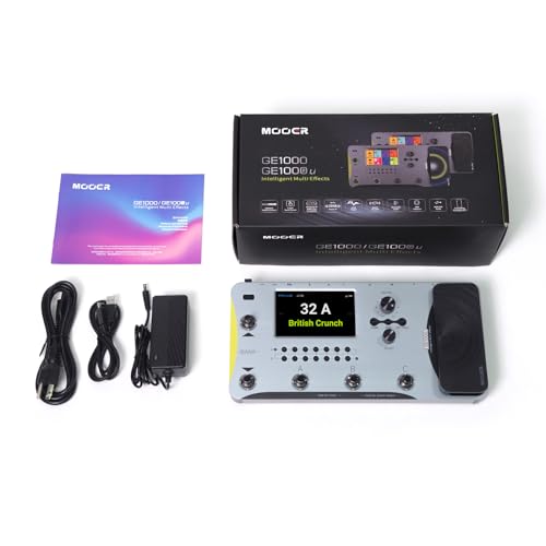 Multi-Effects Guitar Pedal with 80 Presets and Loop V4187