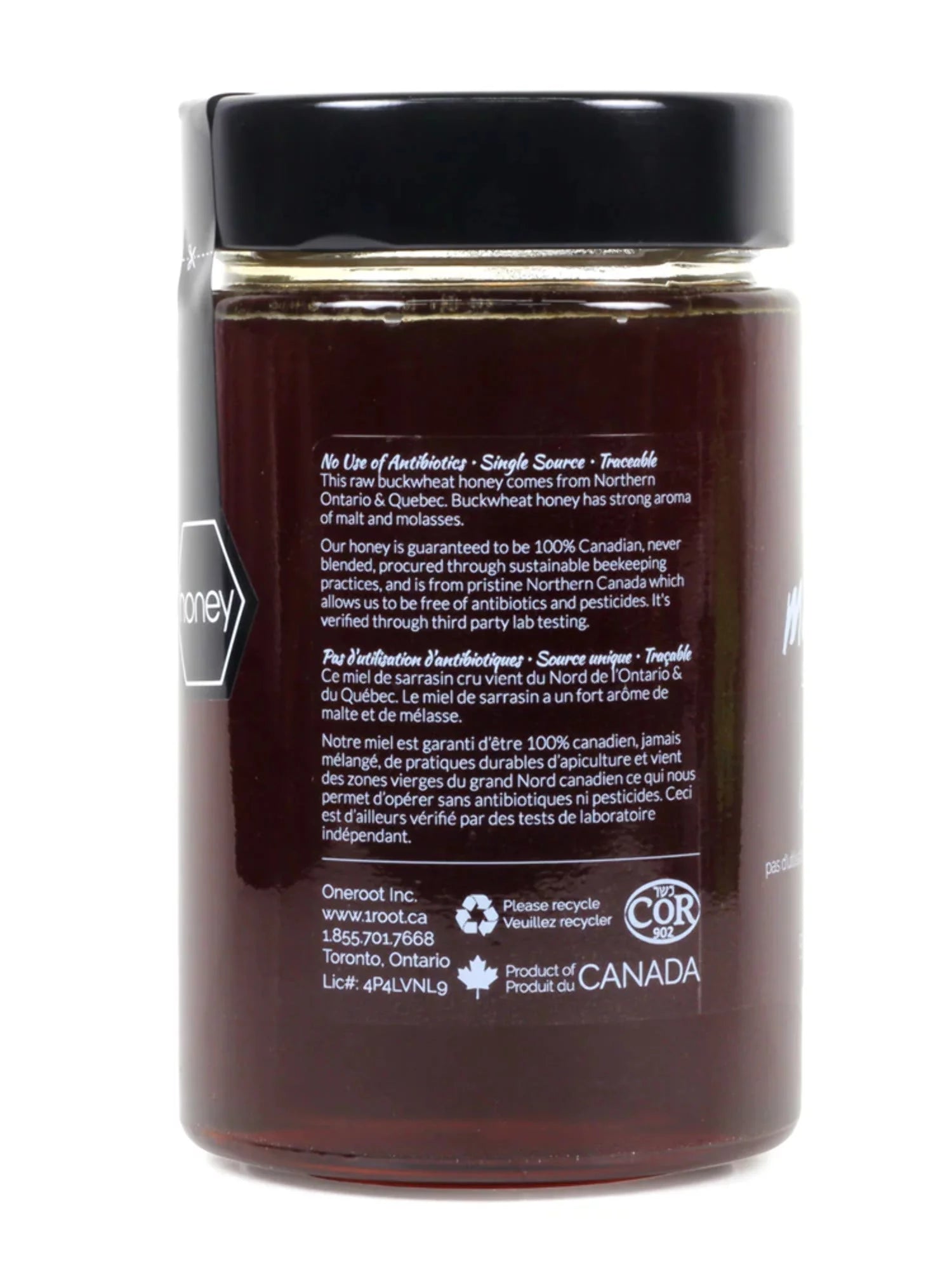 Raw Buckwheat Honey 3-Pack 500g Each L179