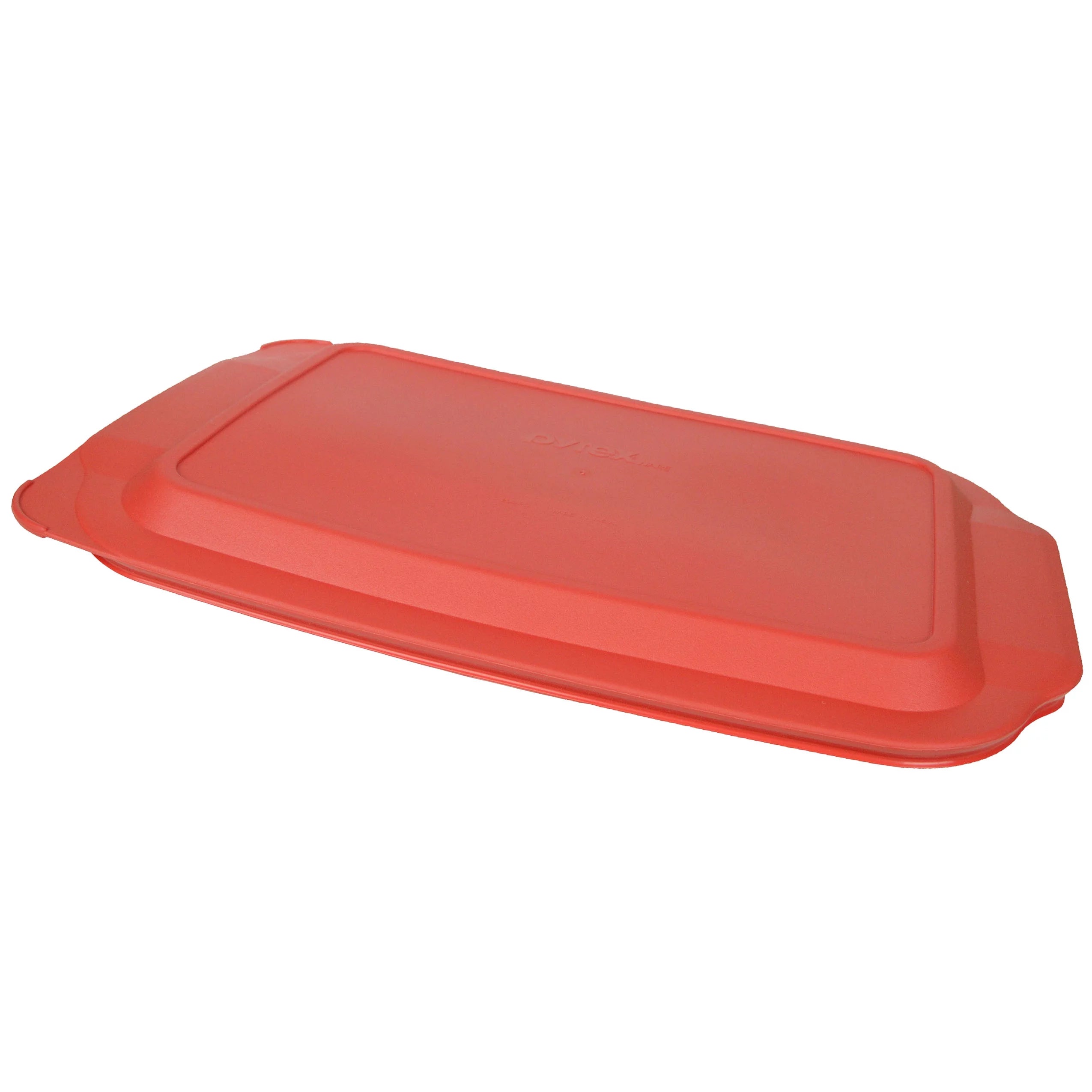Glass Baking Dish with Red Plastic Lid (2-Pack) X305132