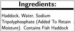 Skinless Haddock Fillet, 10 Pound L4560