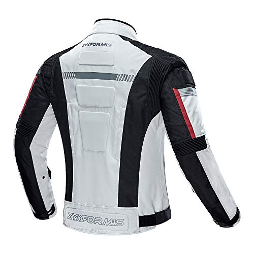 Motorcycle Jacket Waterproof Windproof Armoured for Men F734