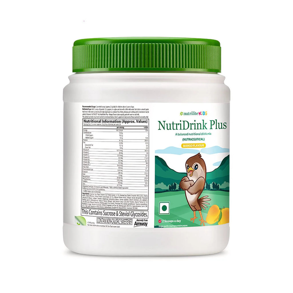 Kids NutriDrink Plus Mango Flavour 500 gm K772218