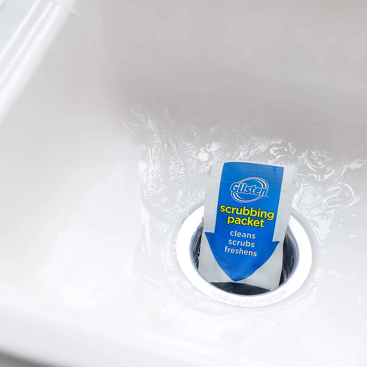 Garbage Disposal Cleaner and Odor Eliminator, Lemon Scent, Pack of 6 D7904