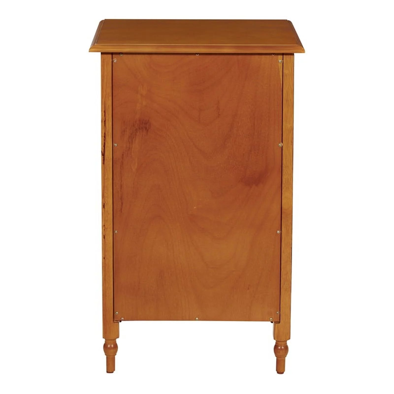 Modern 2 Drawer Wood File Cabinet in Antique Cherry B605