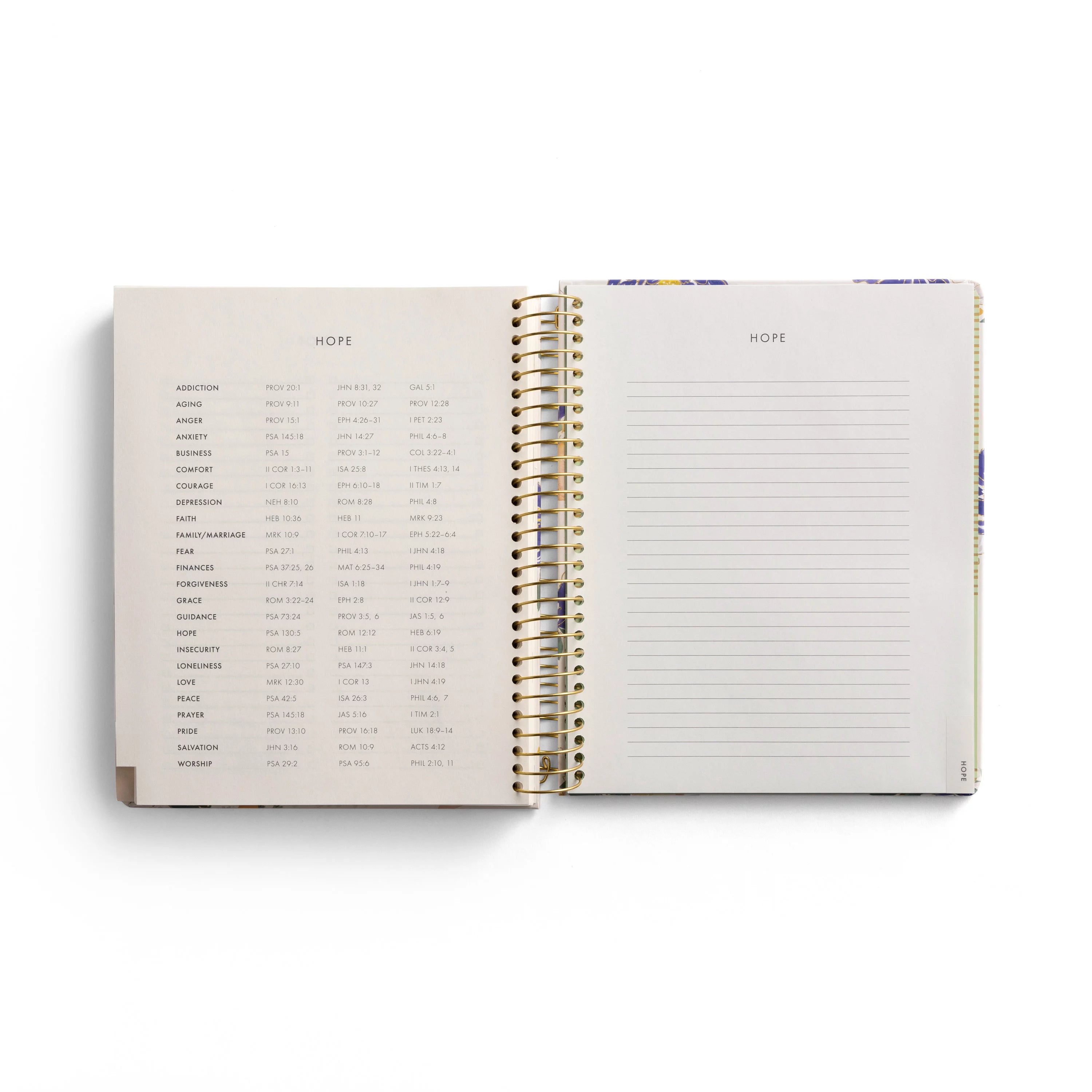 18 Month Floral Devotional Planner, Spiral Bound S28958