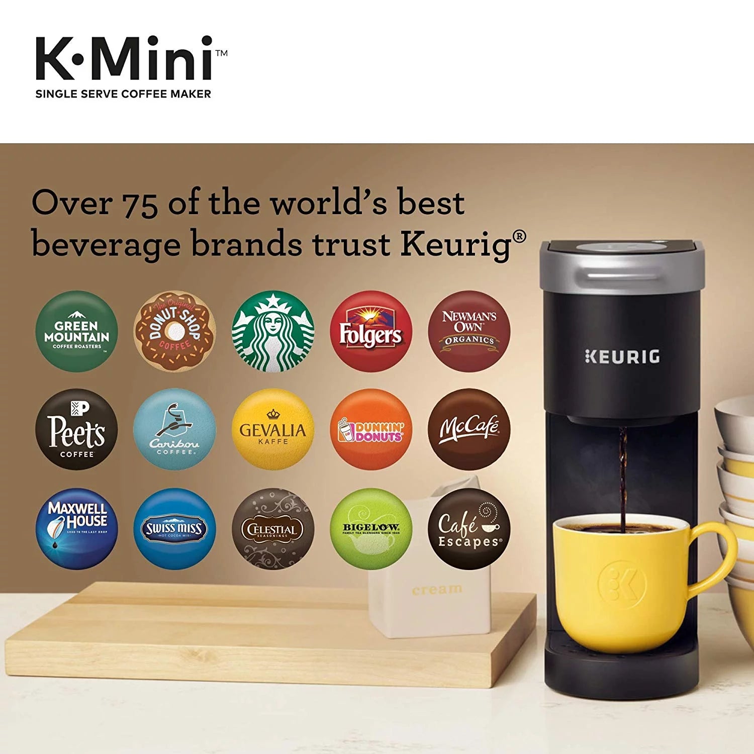 Single-Serve Coffee Maker (Black) Z38209