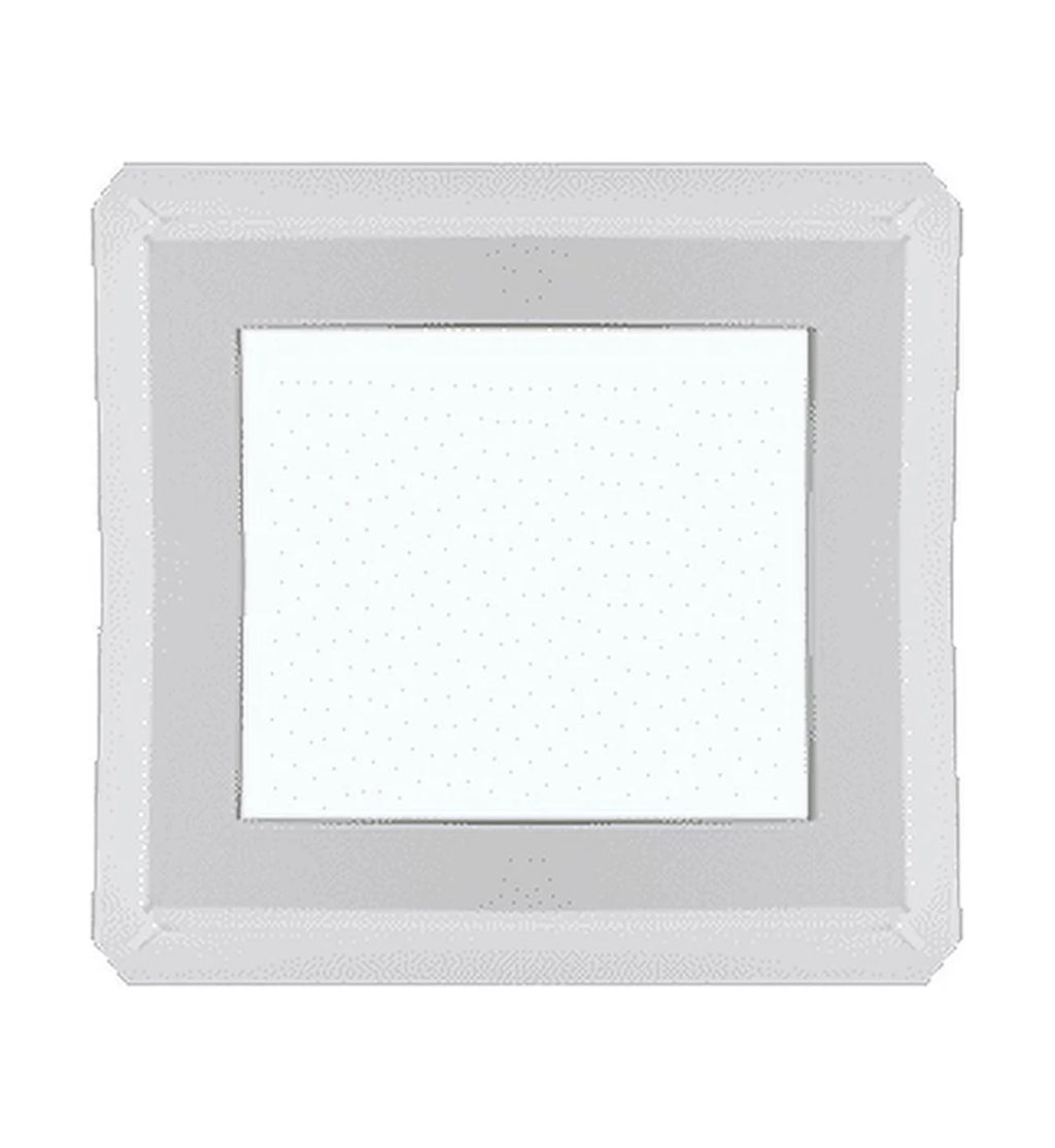 16" x 16" Double Pane Non-Opening Window Tempered Low-E Glass White Vinyl Frame M23823