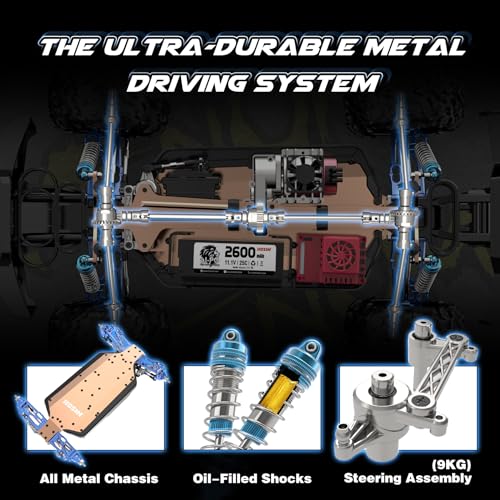RC Car 1:8 Scale 4WD Off-Road Truck X293913