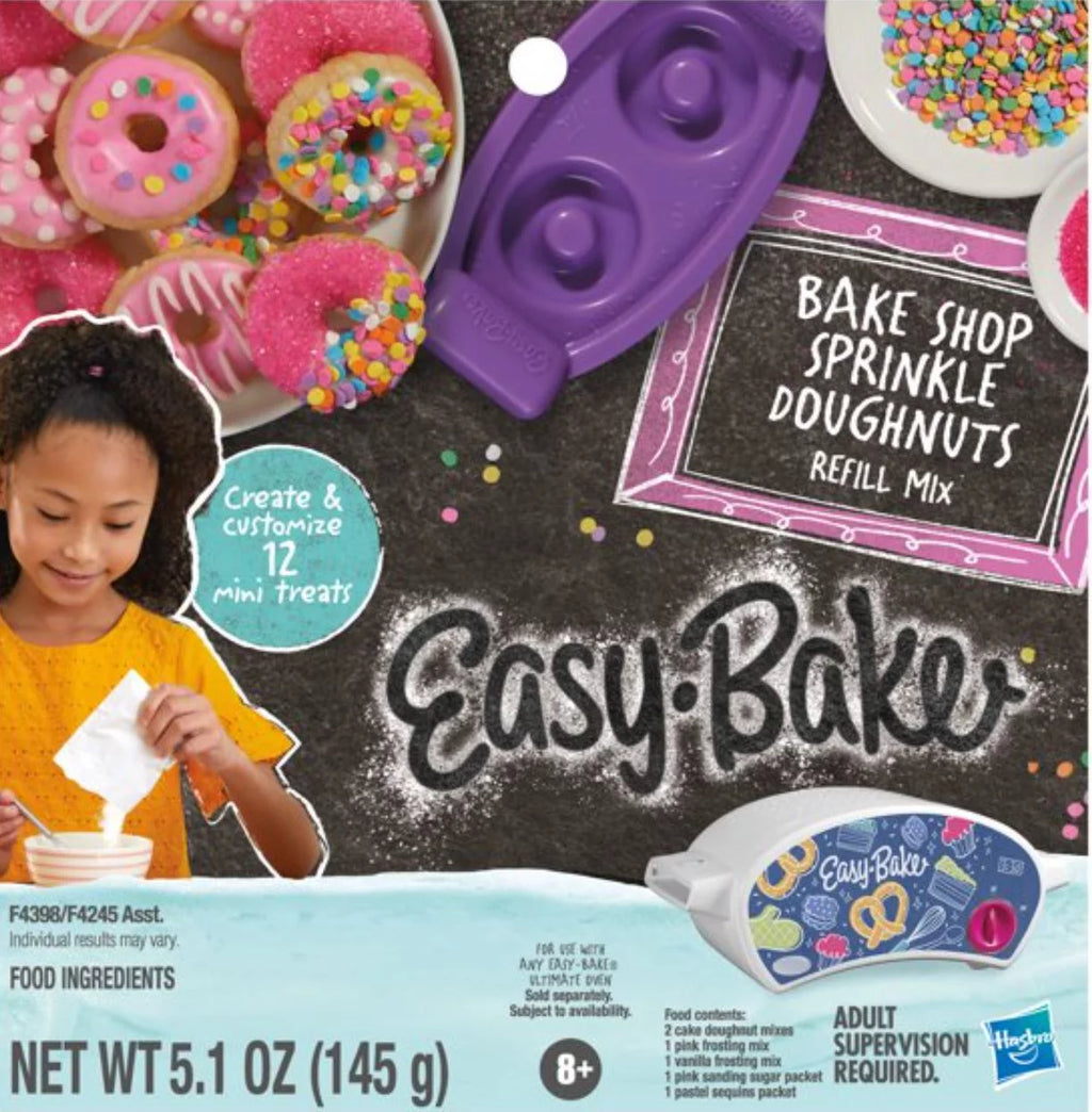 Easy Bake Oven Set with Baking Accessories and 4 Refill Mixes J356