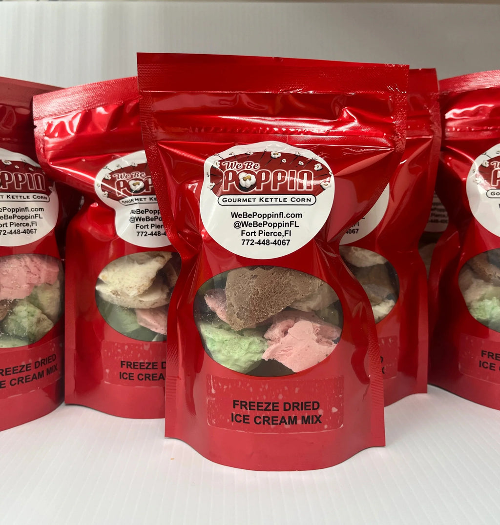 Freeze Dried Ice Cream Variety Pack, 5 Count A3859