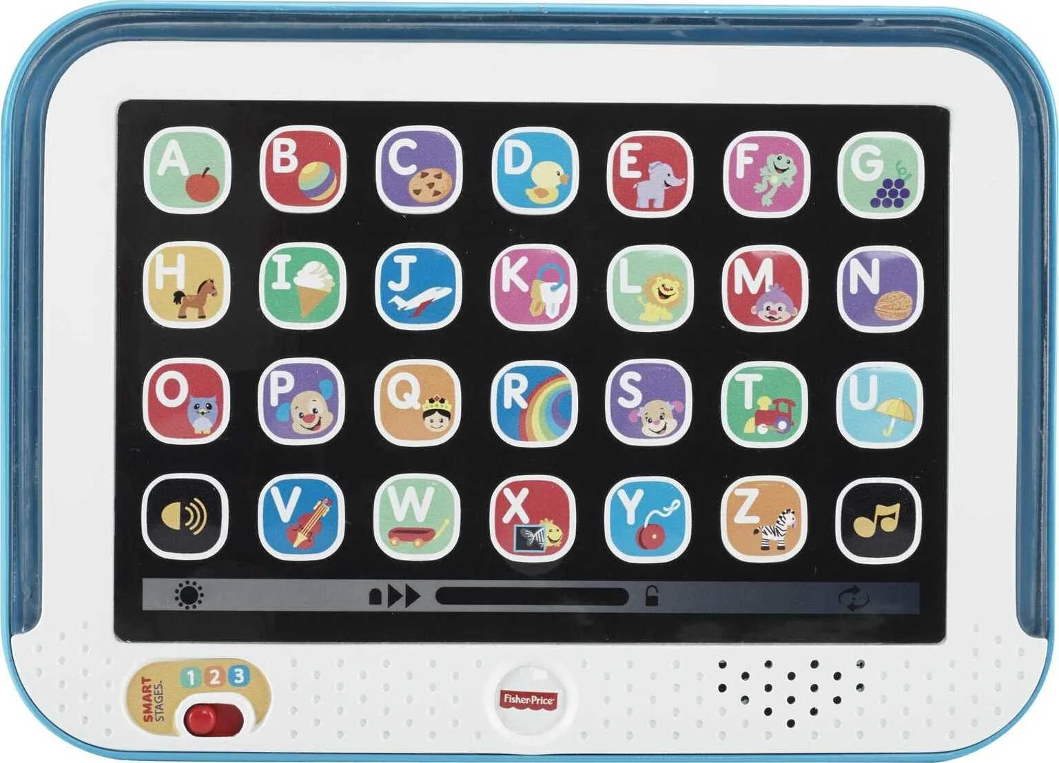 Pretend Tablet Learning Toy with Lights and Music for Baby and Toddler F97631