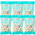 Coastal Bay Confections Pastel Dinner Mints, 5.5Oz Gift Bag Party Favors Basket Bowl Goodies Stocking Stuffer Sweet Dessert Bars Individually Wrapped Halloween Wedding Birthday Parties Pack of 6