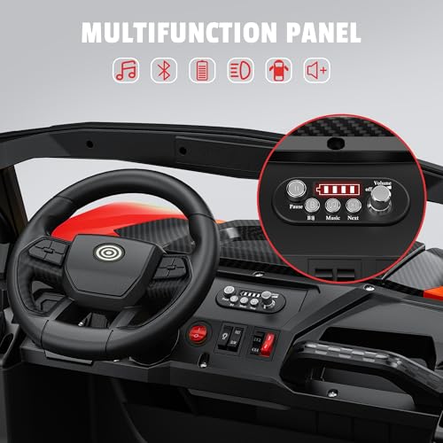 24V 2 Seater Ride on Car Truck, 4WD, Remote Control, Pink C7603