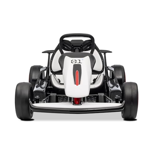Kids Go Kart, 24V Electric Drift Car, 2-Speed Ride On Toy for Boys Girls 6+ V958