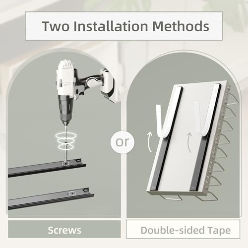 Pots and Pans Organizer Under Cabinet with 8 Dividers A1326