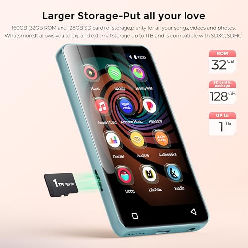 160GB Bluetooth WiFi MP3 Player with 4" Touch Screen G8252