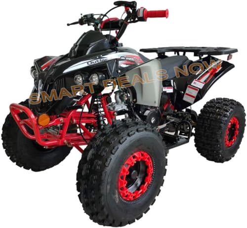 125cc ATV Fully Automatic with Reverse Double Headlights LED Gas 4 Wheeler U53754