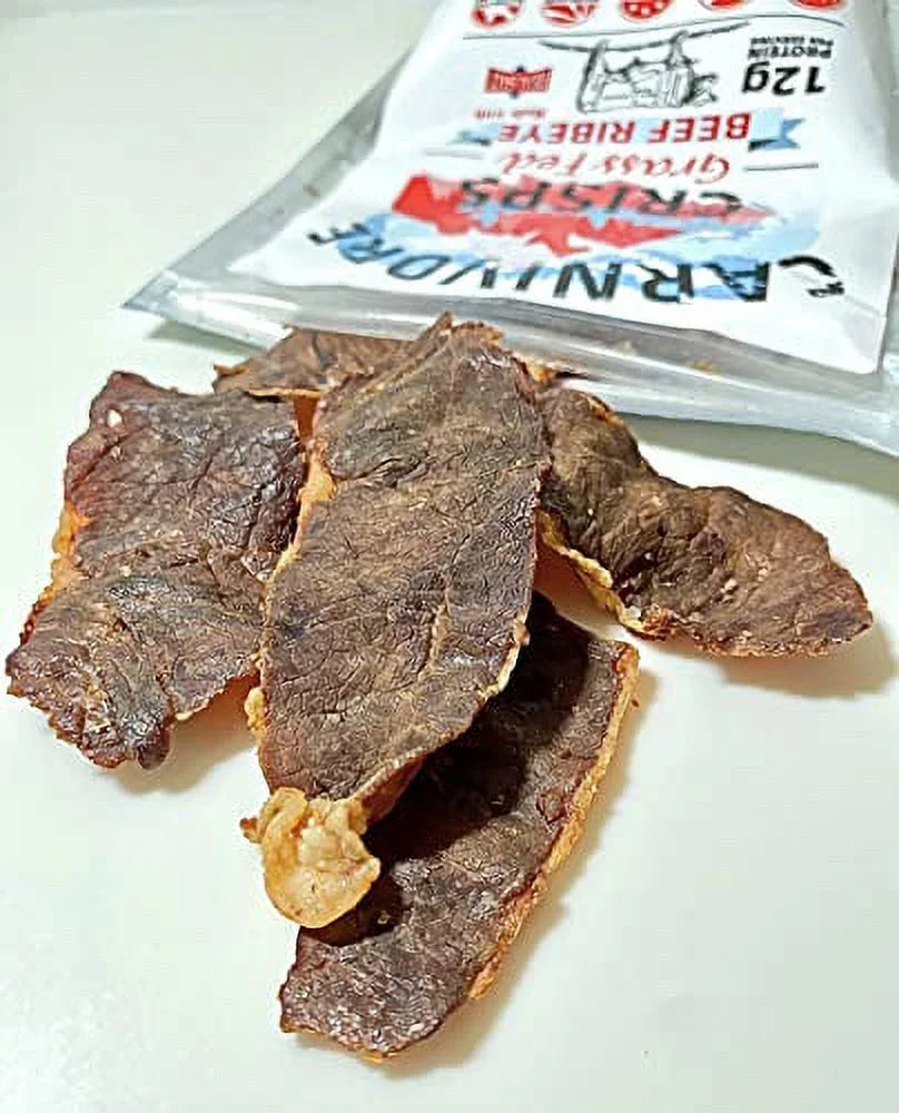 Beef Ribeye Crisps, 1.5 oz Bag, 11g Protein J53780