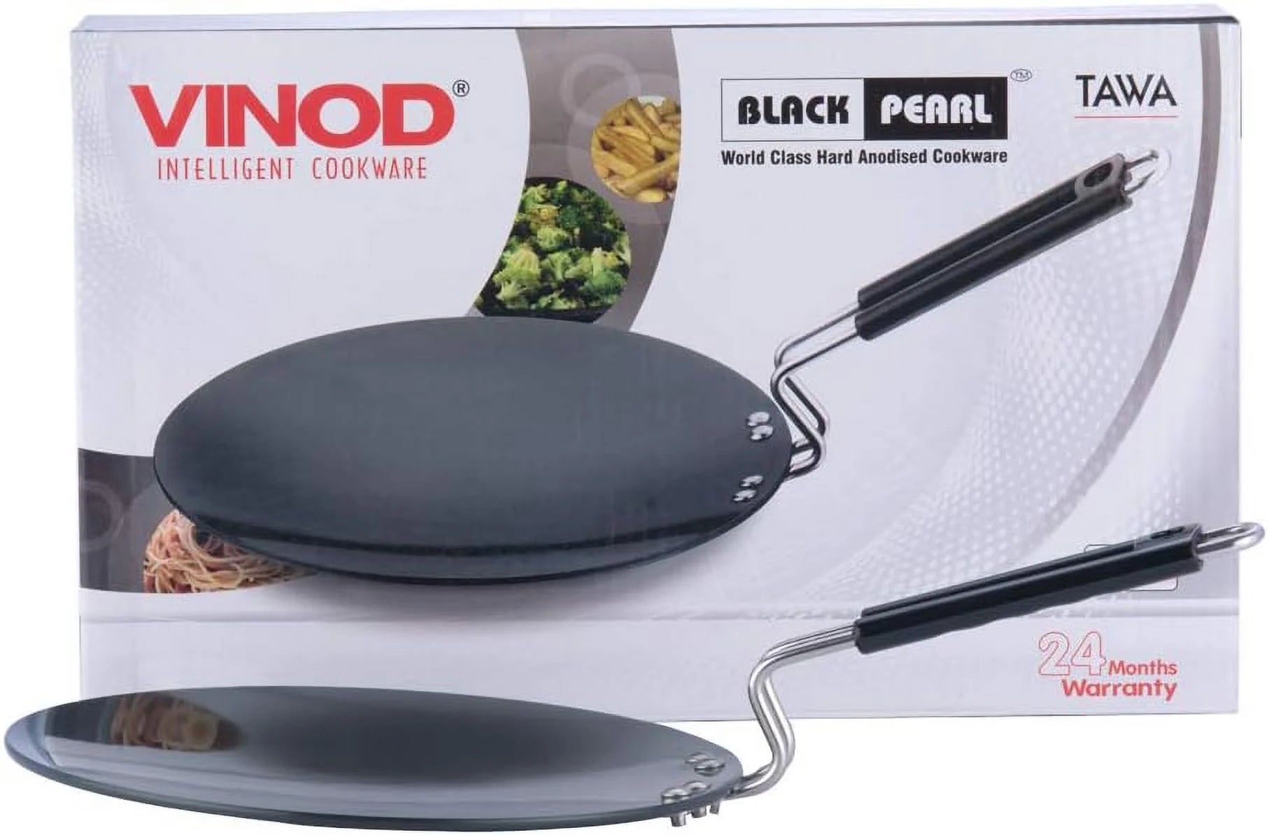 Hard Anodized Cookware, Black, 25 cm F89318
